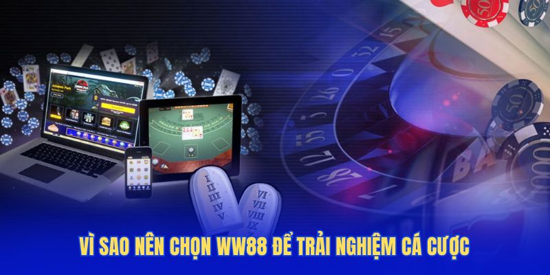Vì sao nên lựa chọn WW88 để trải nghiệm cá cược
