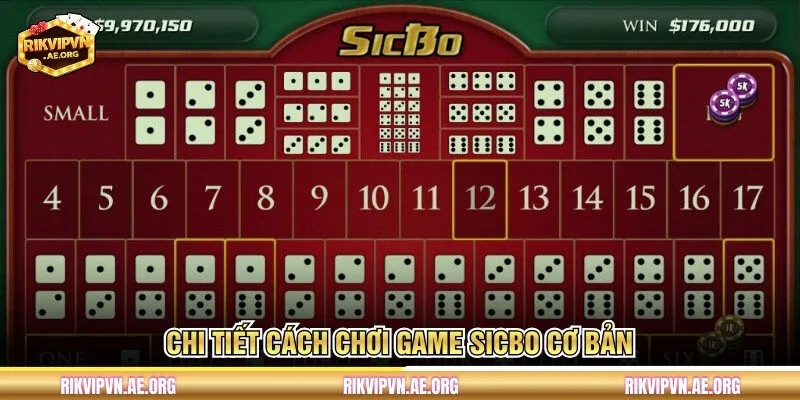 Chi tiết cách chơi game Sicbo cơ bản
