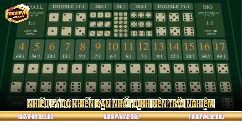 Nhiều lý do khiến bạn nhất định nên trải nghiệm