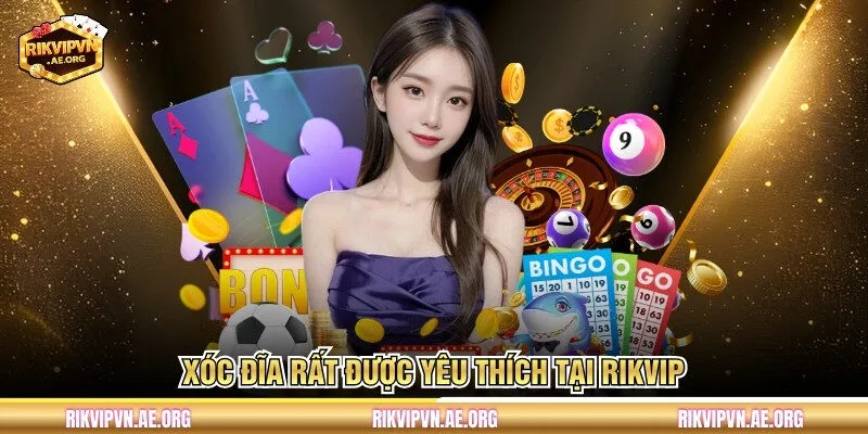 Xóc Đĩa rất được yêu thích tại Rikvip